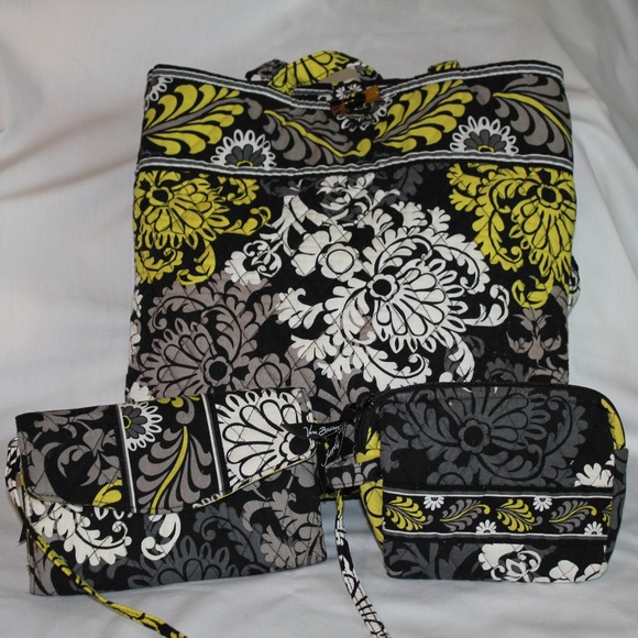 Vera Bradley Handbags - 3 Piece Vera Bradley Quilted Bags Lot